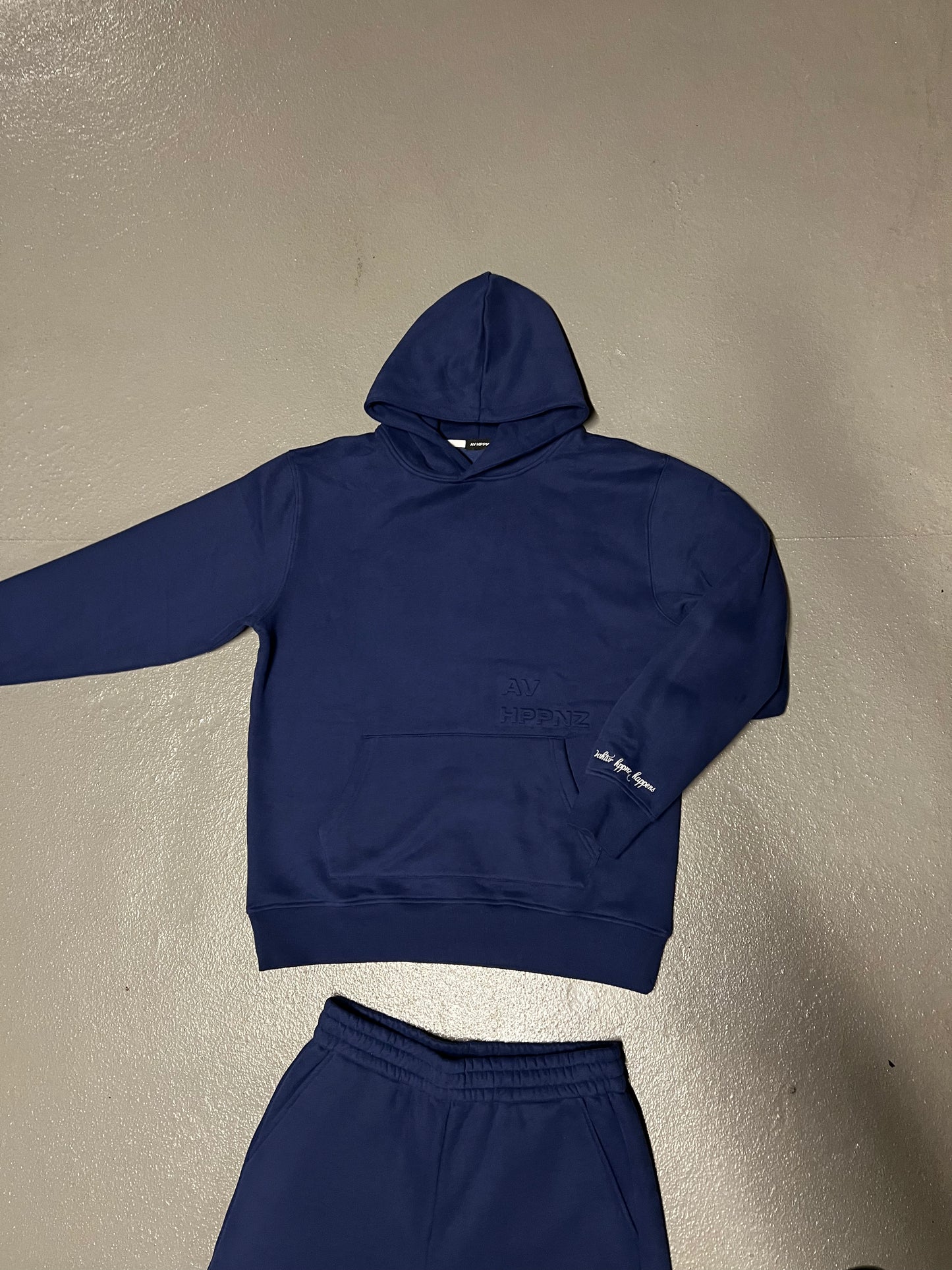 AV Navy Pull Over Hoodie