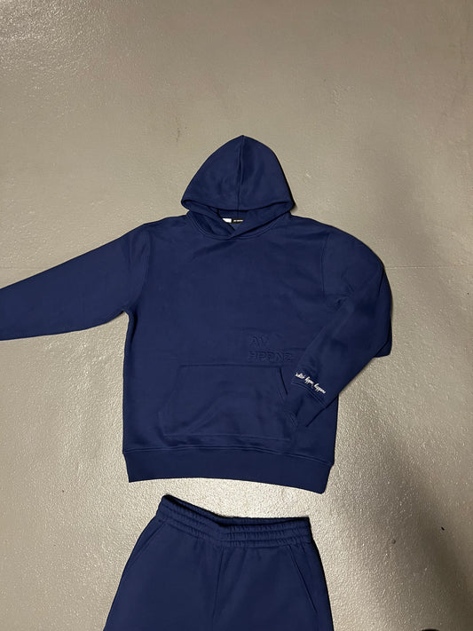 AV Navy Pull Over Hoodie