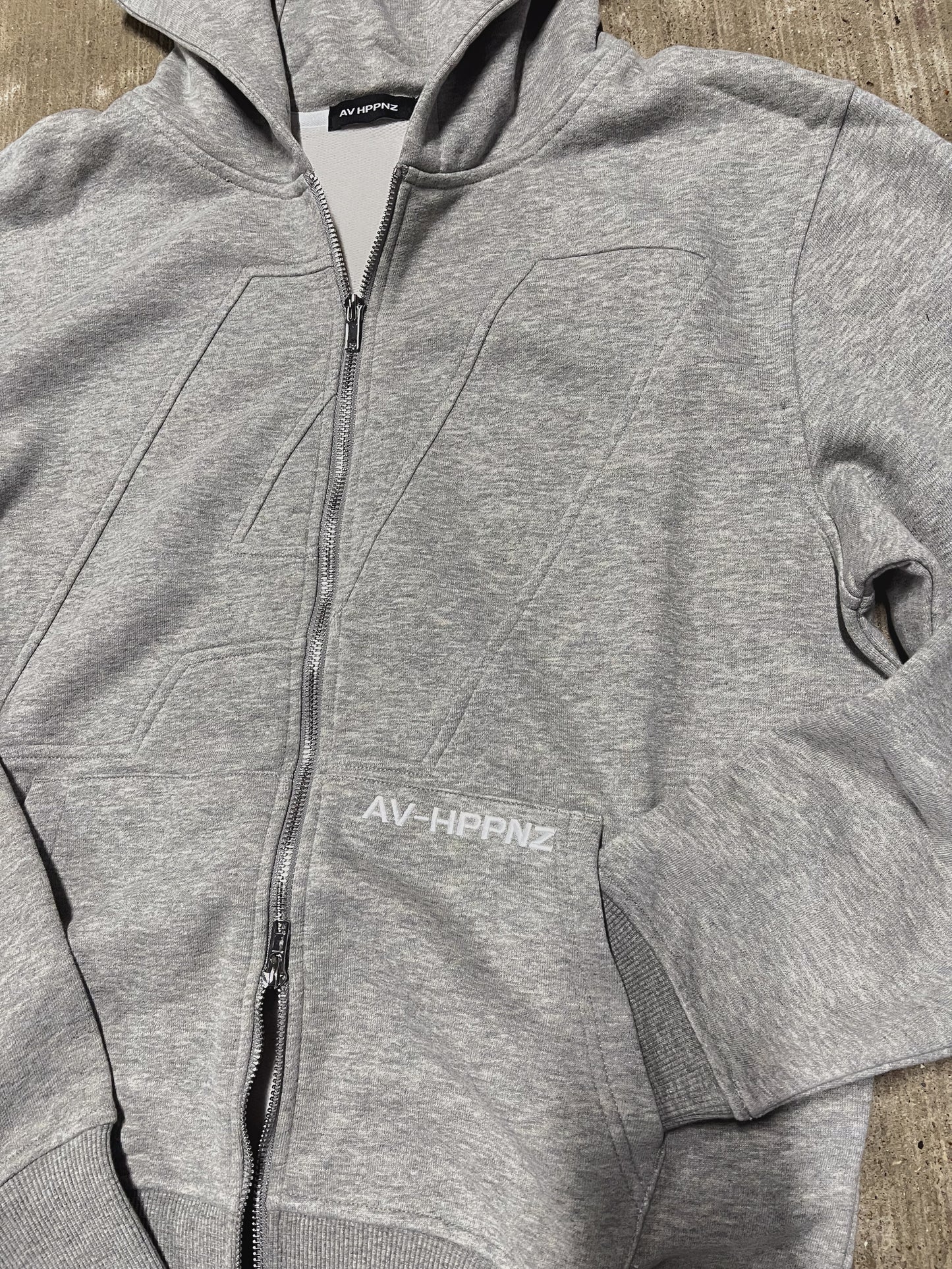 AV Zip Up - Grey