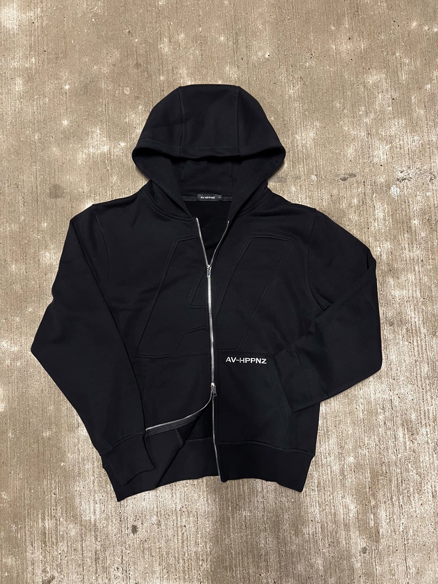 AV Zip Up - Black