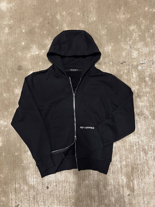 AV Zip Up - Black
